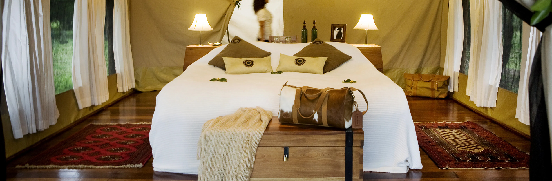 karen blixen camp banner