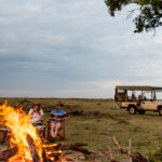 Romantic beach and bush celebration